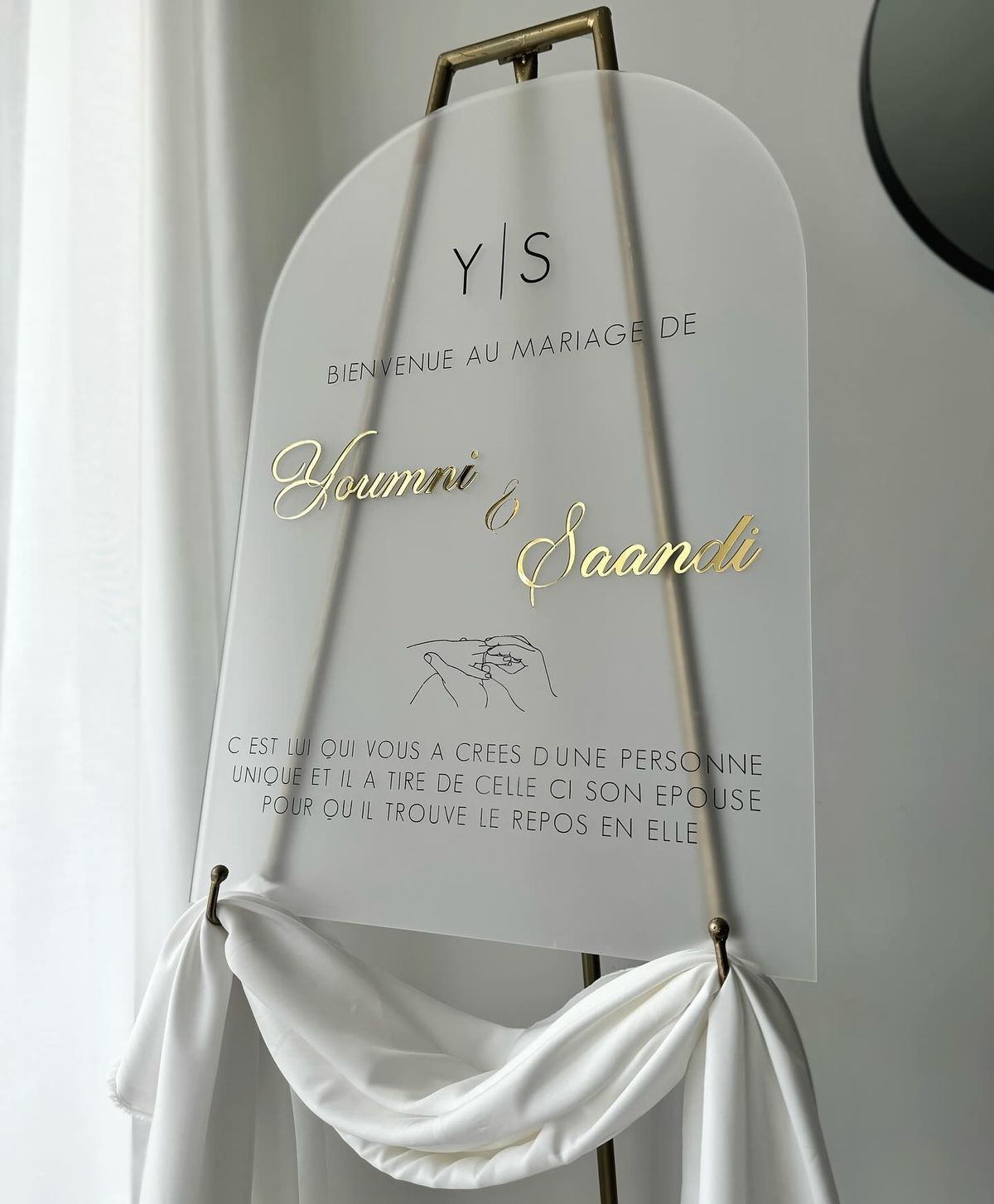 Panneau de Bienvenue