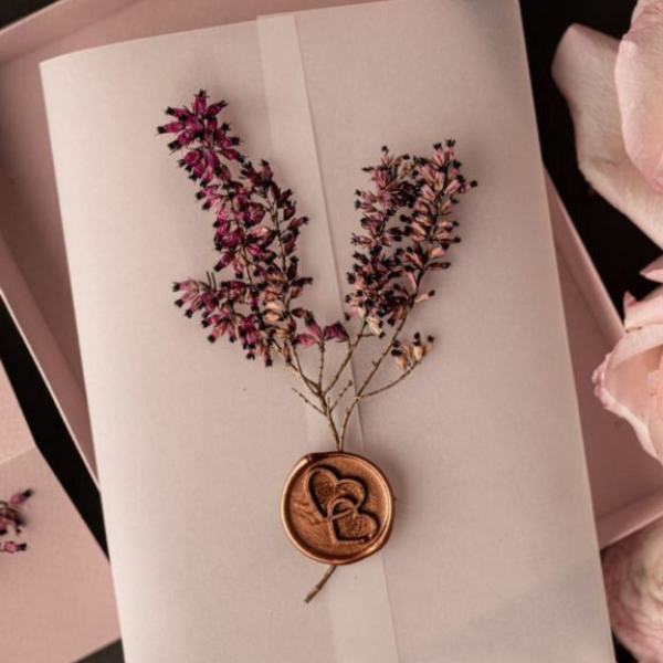 Faire-part - Rose Éternelle