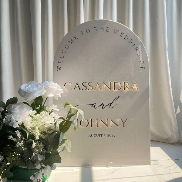 Panneaux de Bienvenue - Collection Luxe